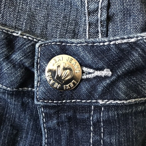 LEXI Jeans size 13/14 Women Skinny High Rise Embroidered Denim Y2K - Picture 12 of 12